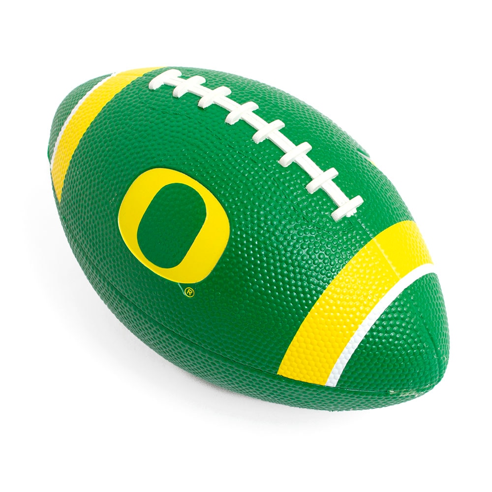 Classic Oregon O, Nike, Green, Balls, Sports, Football, Vulcanized, Training, Size 3, 16895